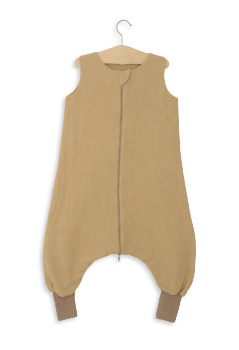 Muślinowy śpiworek dla dzieci z nogawkami XL camel