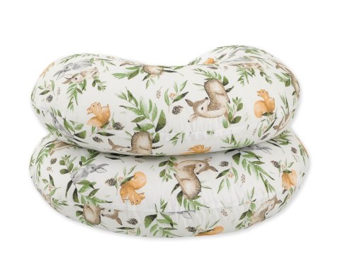 Poduszka ciążowa typu C dla kobiet w ciąży Woodland green