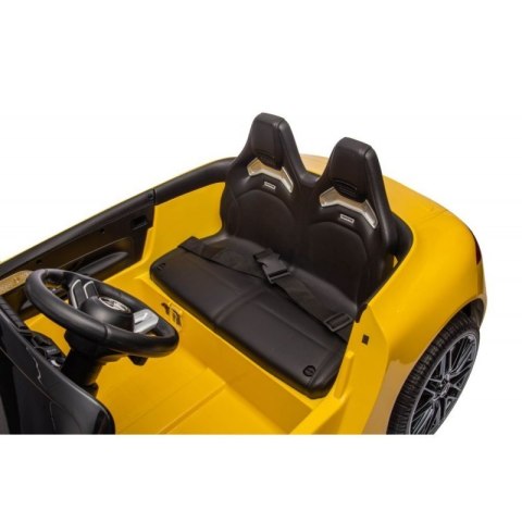 Pojazd dk-sl63 mercedes sl63 yellow EUROBABY
